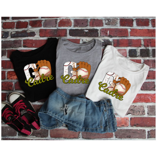 Go Baseball - Cadre Tshirt