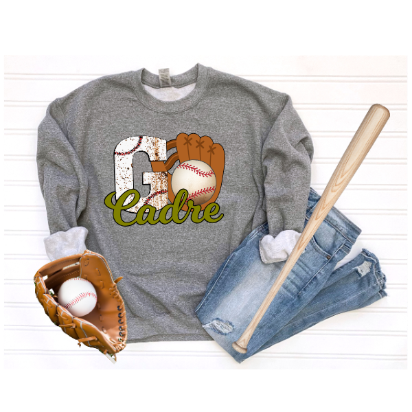 Go Baseball - Cadre Crewneck