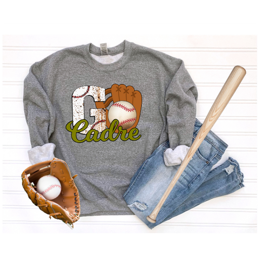 Go Baseball - Cadre Crewneck
