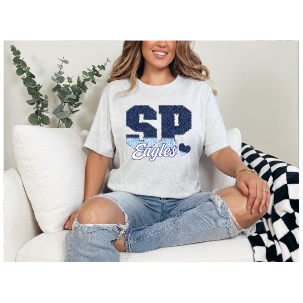 Printed School Spirit Varsity Letters - South Park Tshirt