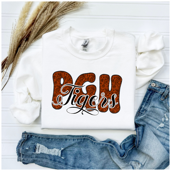 Chantilly Lace - Pgh Tigers Crewneck