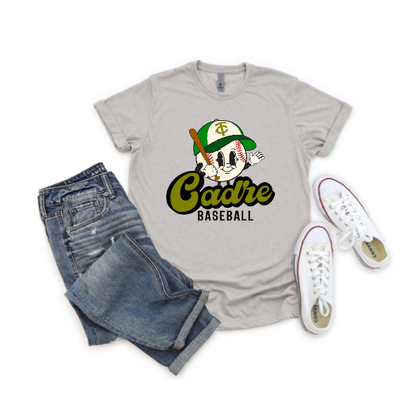 Baseball Retro Dude- Cadre Tshirt
