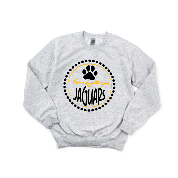 Jaguars Circle Dots - Crewneck