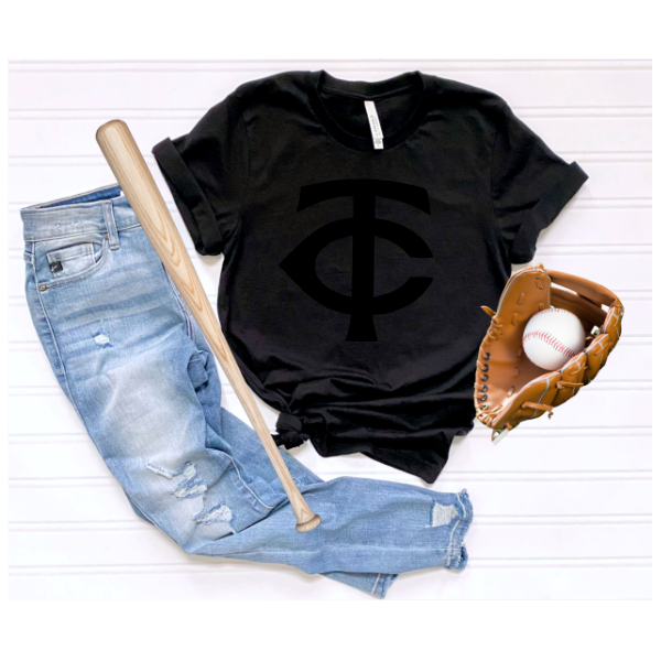 Cadre Black on Black Logo Tshirt