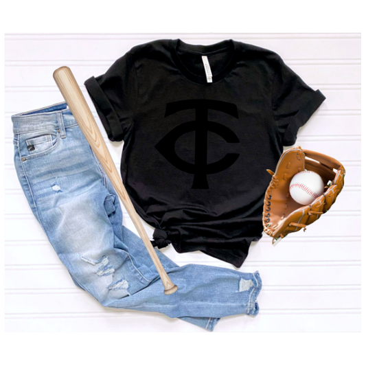 Cadre Black on Black Logo Tshirt