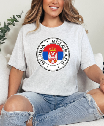 Serbia Belgrade Seal - Tshirt