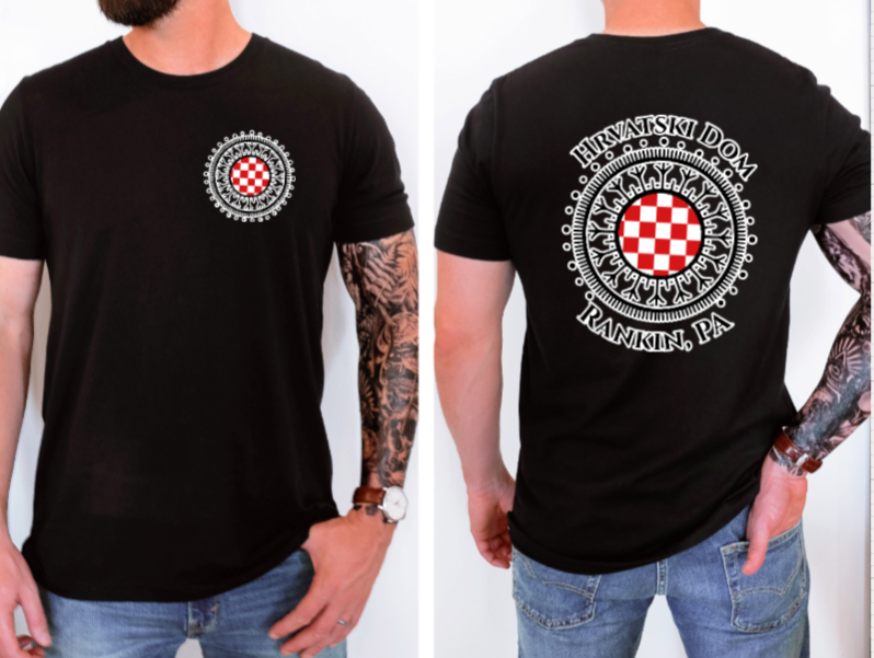 Rankin Hrvatski Dom Corner Breast With Back - Tshirt