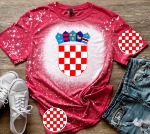 Croatian Bleached - Tshirt