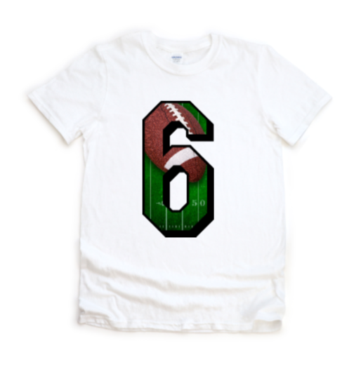 Football Numbers Tshirt