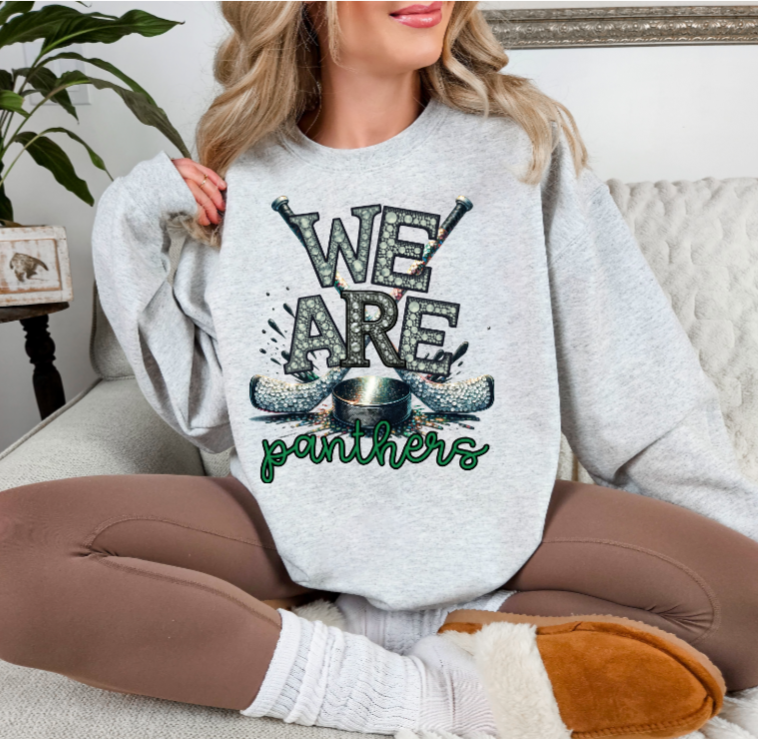 We Are - Jeweled Hockey Crewneck SHAHA