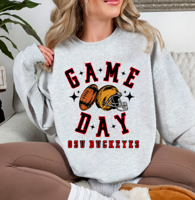 Game Day Football Vintage - Buckeye TSHIRT