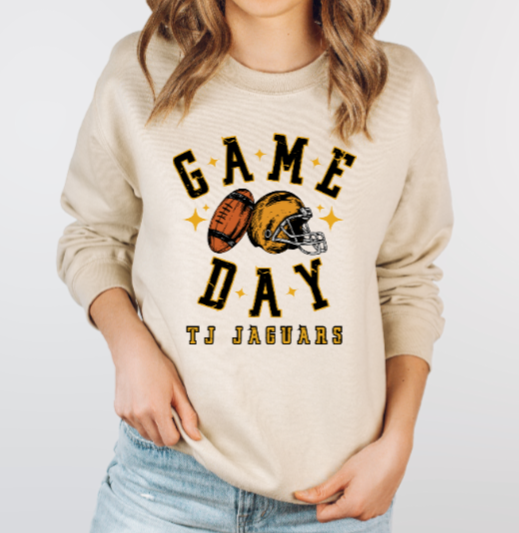Game Day Football Vintage - Jaguar CREWNECK
