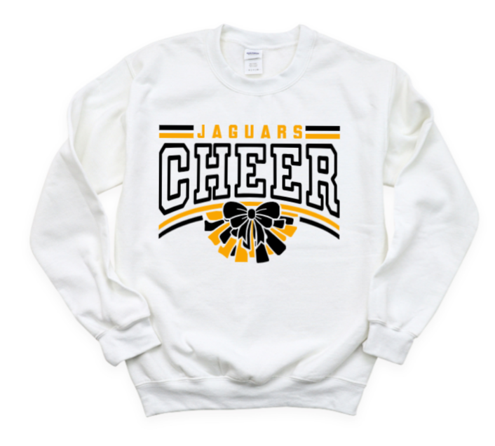 Cheer Mascot Pom - TJ Jaguars Crewneck