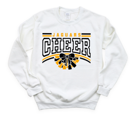 Cheer Mascot Pom - TJ Jaguars Crewneck