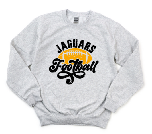 Football Swirl - TJ Jaguars Crewneck