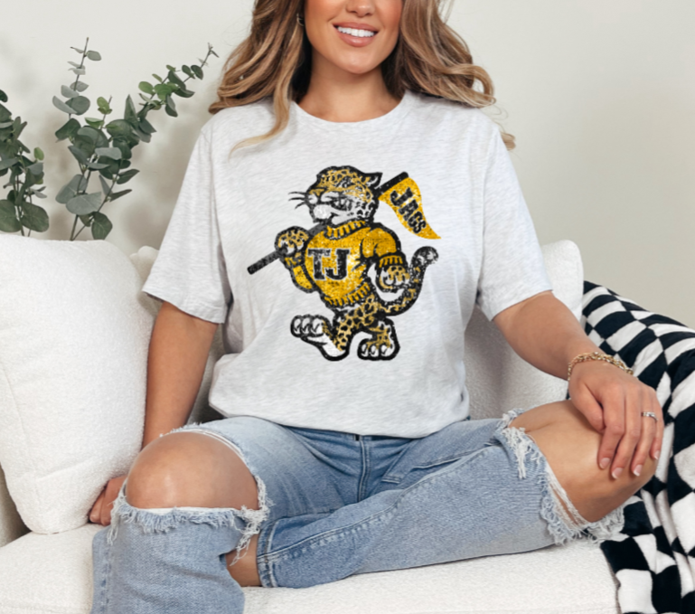 *Jags Faux Sequins - Tshirt