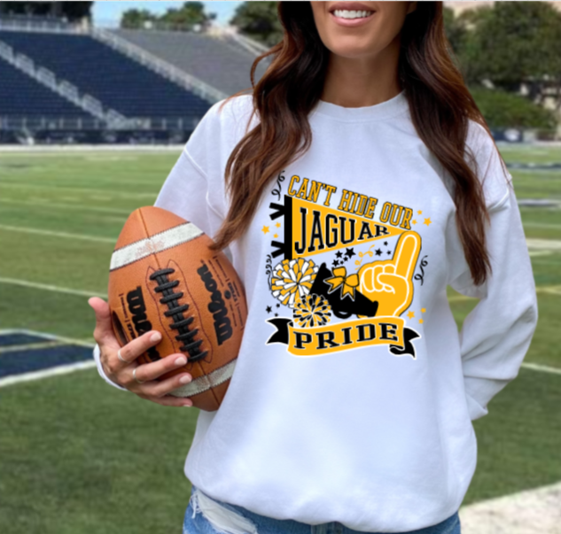 Can't Hide Our Pride - TJ Jaguars Crewneck