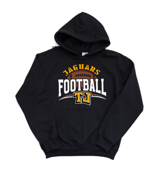 Football Stencil - TJ Jaguars Hoodie