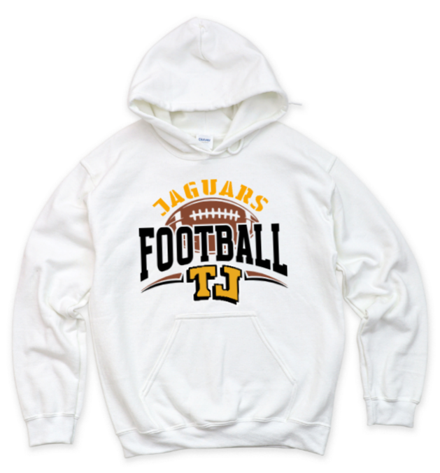 Football Stencil - TJ Jaguars Hoodie