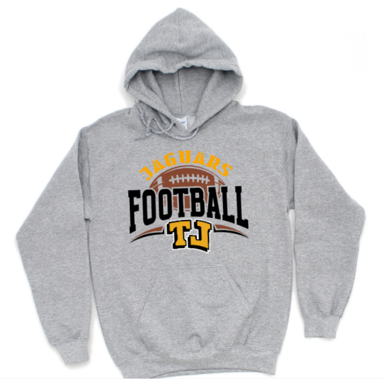 Football Stencil - TJ Jaguars Hoodie