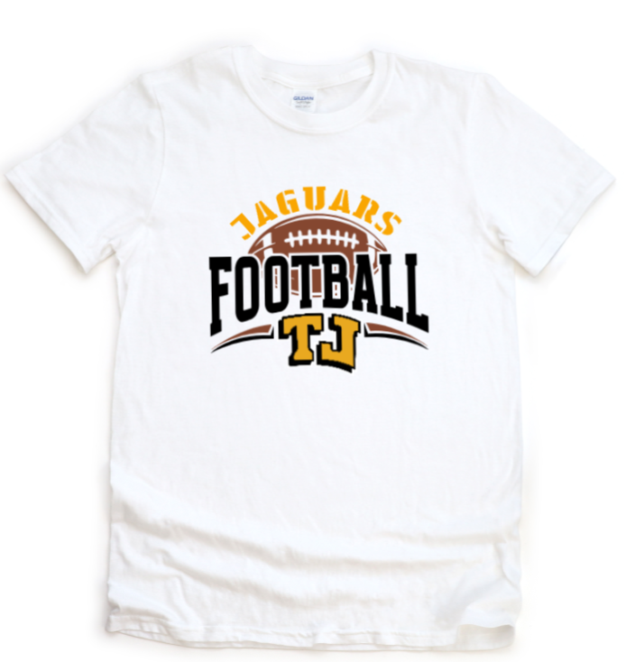 Football Stencil - TJ Jaguars Tshirt