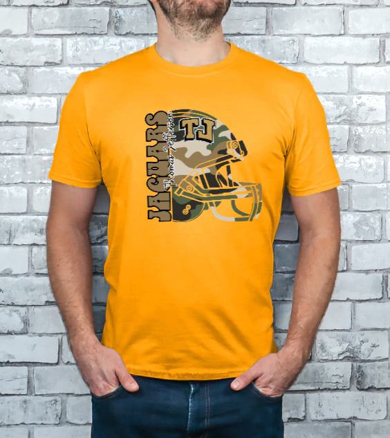 Camo Football - TJ Jaguars Tshirt