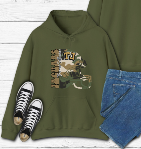 Camo Football - TJ Jaguars Hoodie