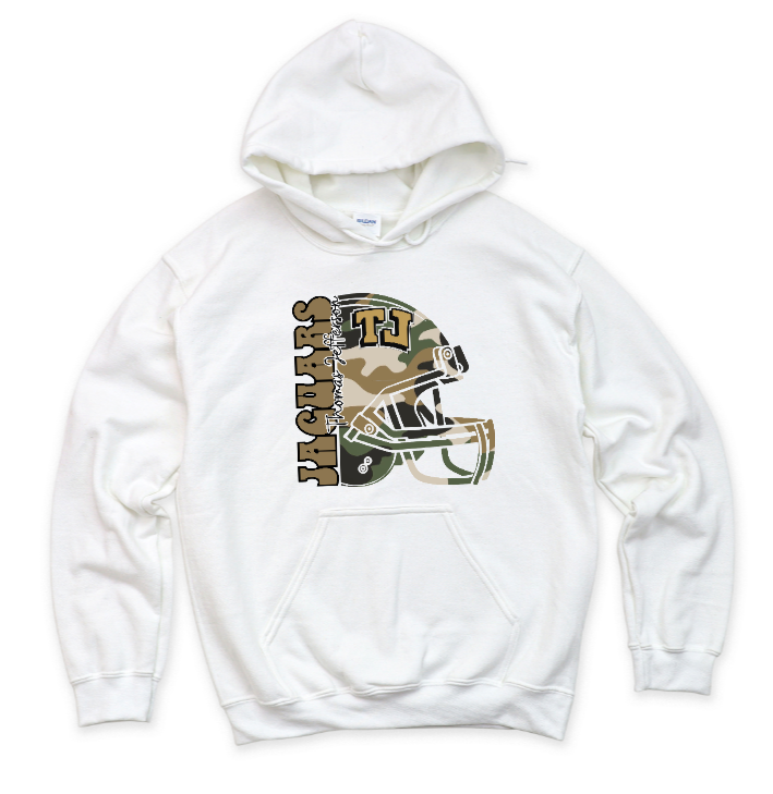 Camo Football - TJ Jaguars Hoodie