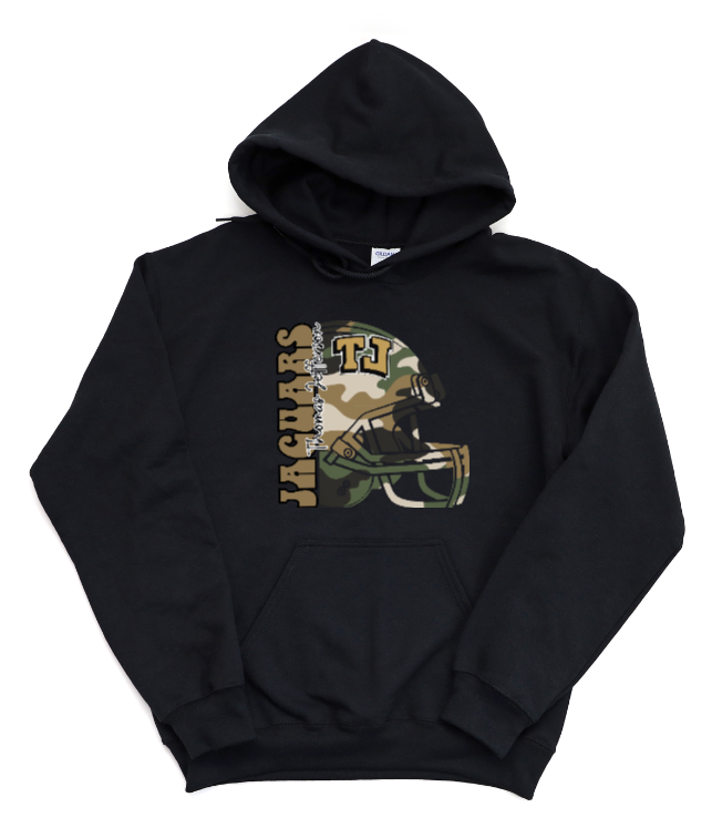 Camo Football - TJ Jaguars Hoodie