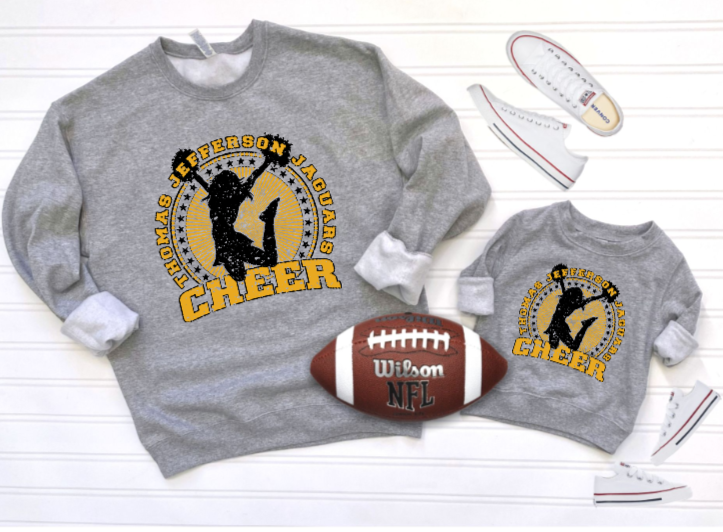Cheerleader Celebrate - TJ Jaguars Crewneck