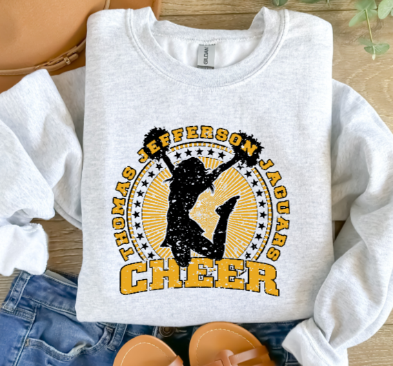 Cheerleader Celebrate - TJ Jaguars Crewneck