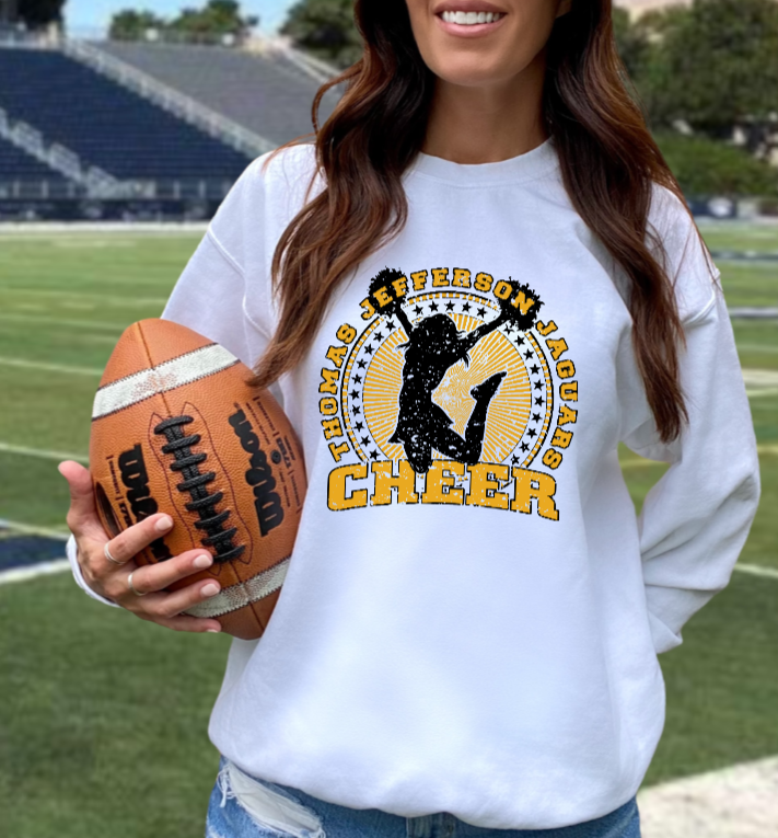 Cheerleader Celebrate - TJ Jaguars Crewneck