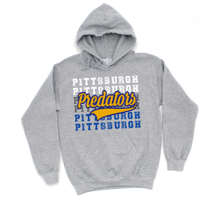 Predators Pittsburgh Multiple - Hoodie