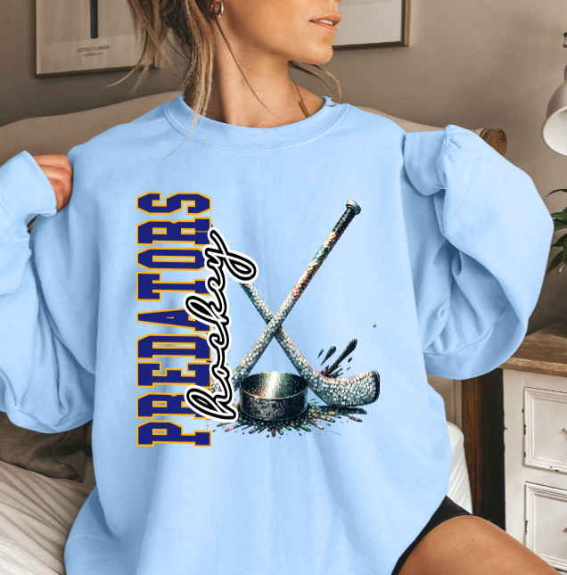 Predators Jeweled - Crewneck