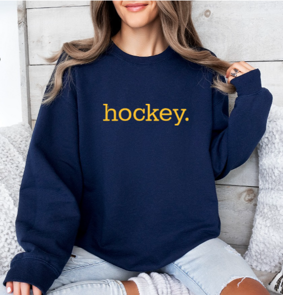 Typewriter Hockey - Predators Crewneck
