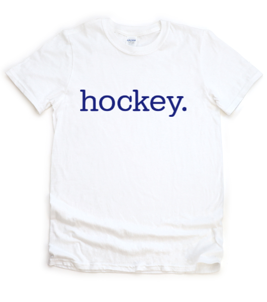 Typewriter Hockey- Predators Tshirt