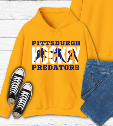 Hockey Silhouette - Predators Hoodie