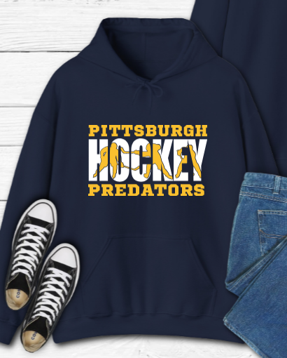 Hockey Silhouette - Predators Hoodie