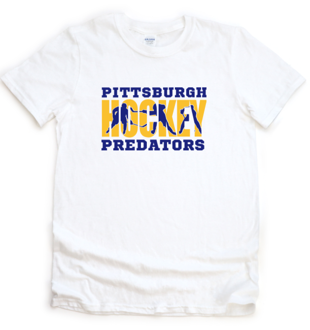 Hockey Silhouette - Predators Tshirt