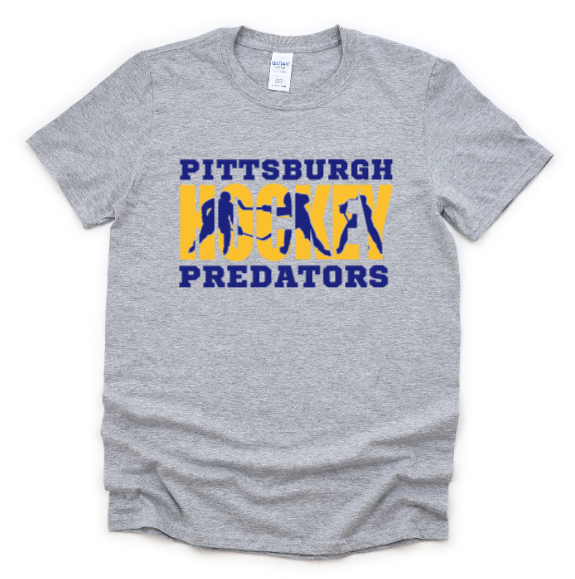 Hockey Silhouette - Predators Tshirt