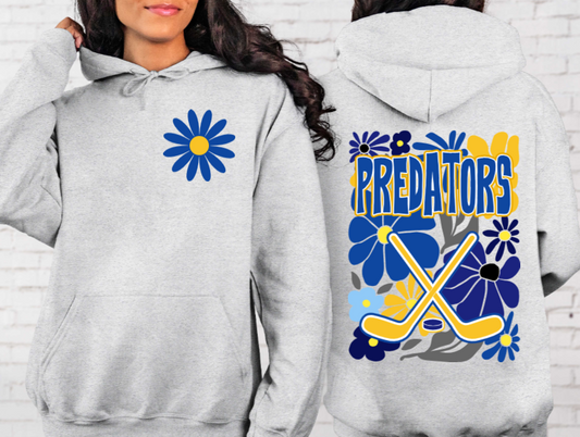 Predators Flower Power - Hoodie