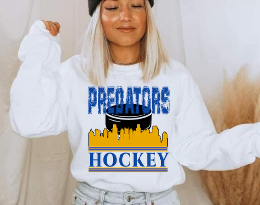 Predators Skyline - Crewneck