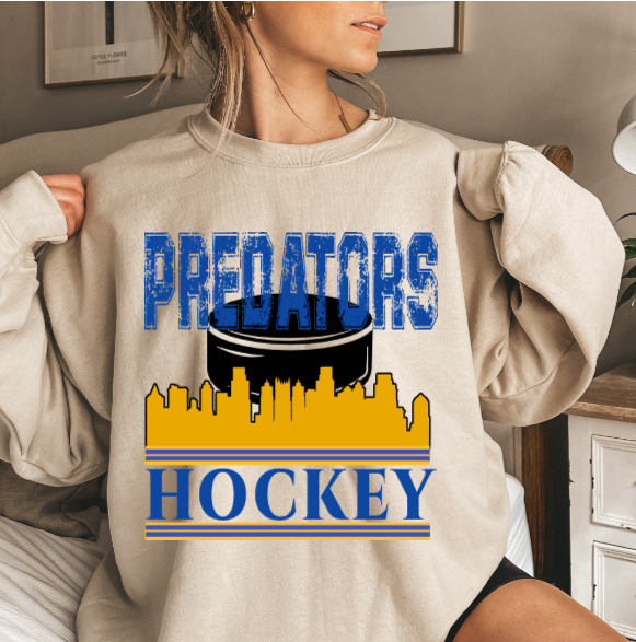 Predators Skyline - Crewneck