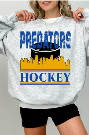 Predators Skyline - Crewneck