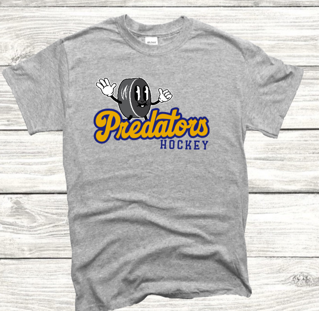 Hockey Retro Dude - Predators Tshirt