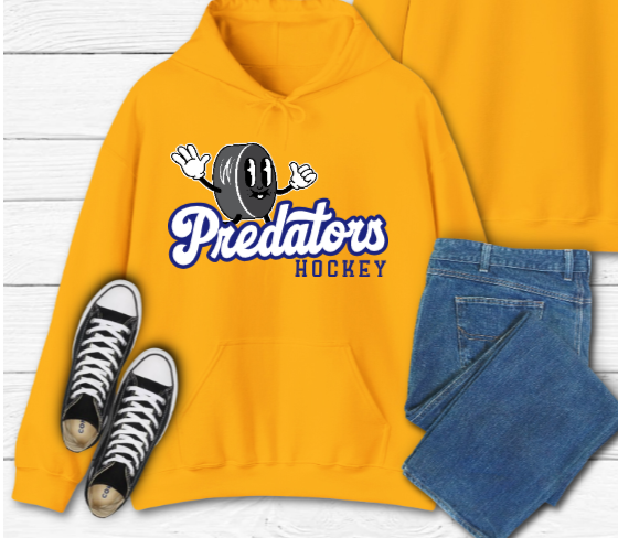 Hockey Retro Dude - Predators Hoodie