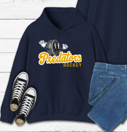 Hockey Retro Dude - Predators Hoodie