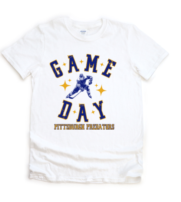 Game Day Hockey Player - Predators Tshirt