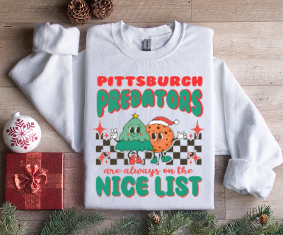 On the Nice List - Predators Crewneck
