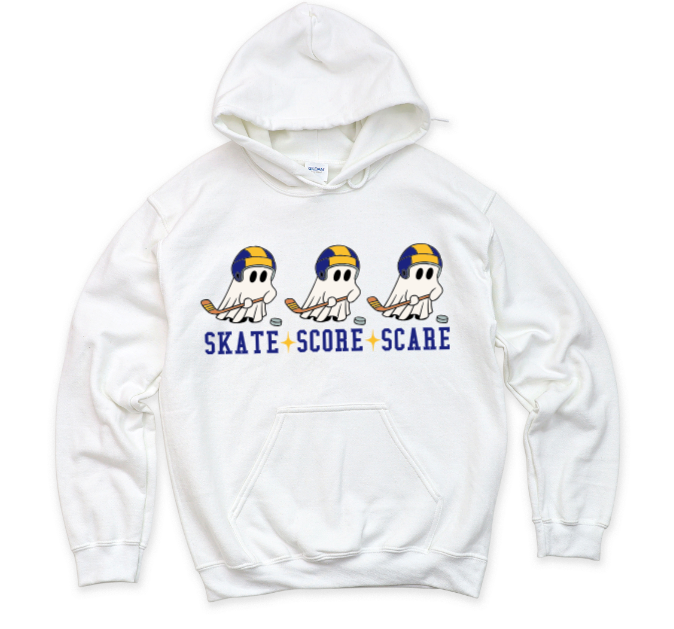 Skate, Score, Scare - Predators Hoodie